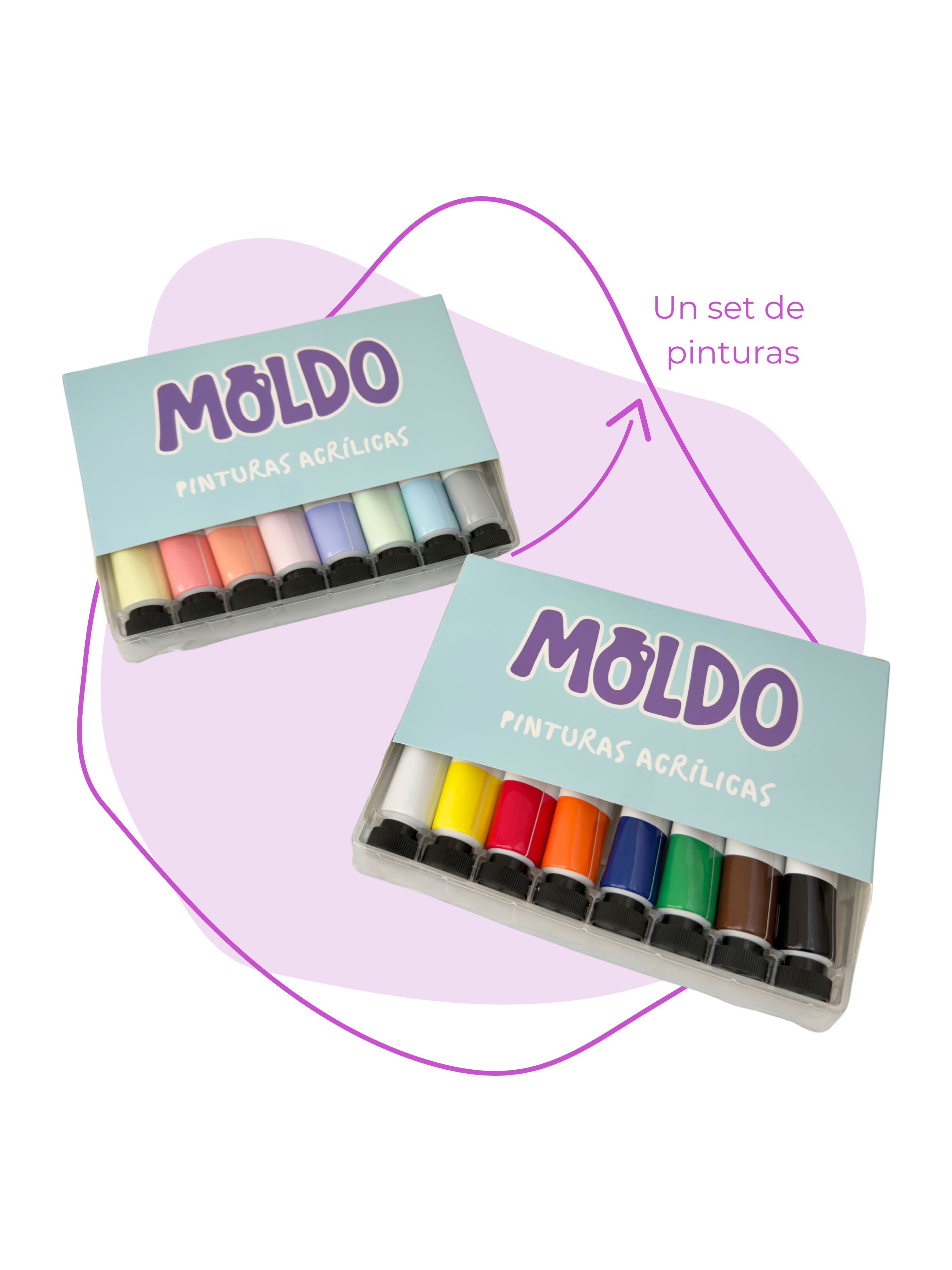 Kit Arcilla y Vela para una persona