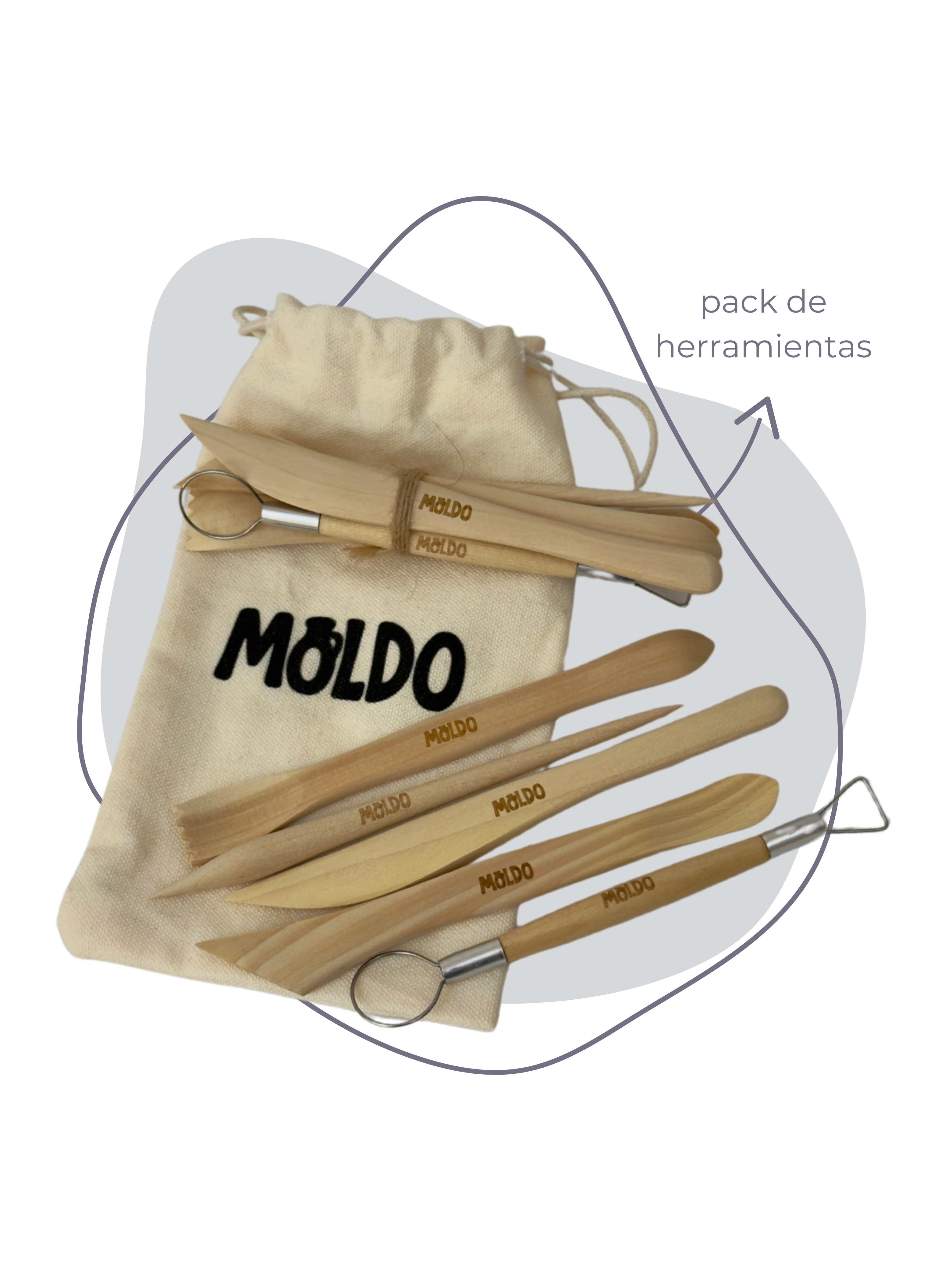 Kit Arcilla para una persona