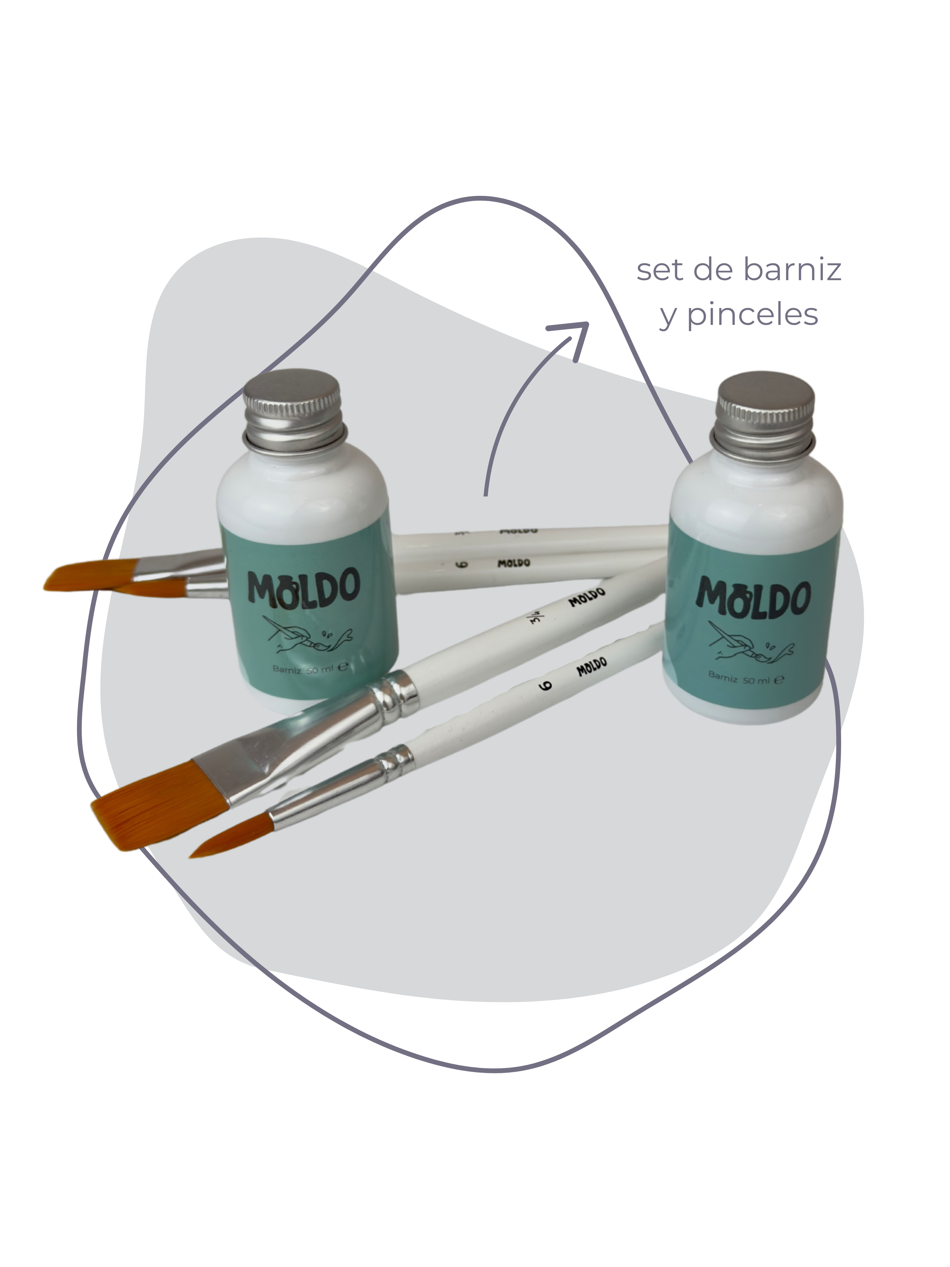 Kit Arcilla para una persona