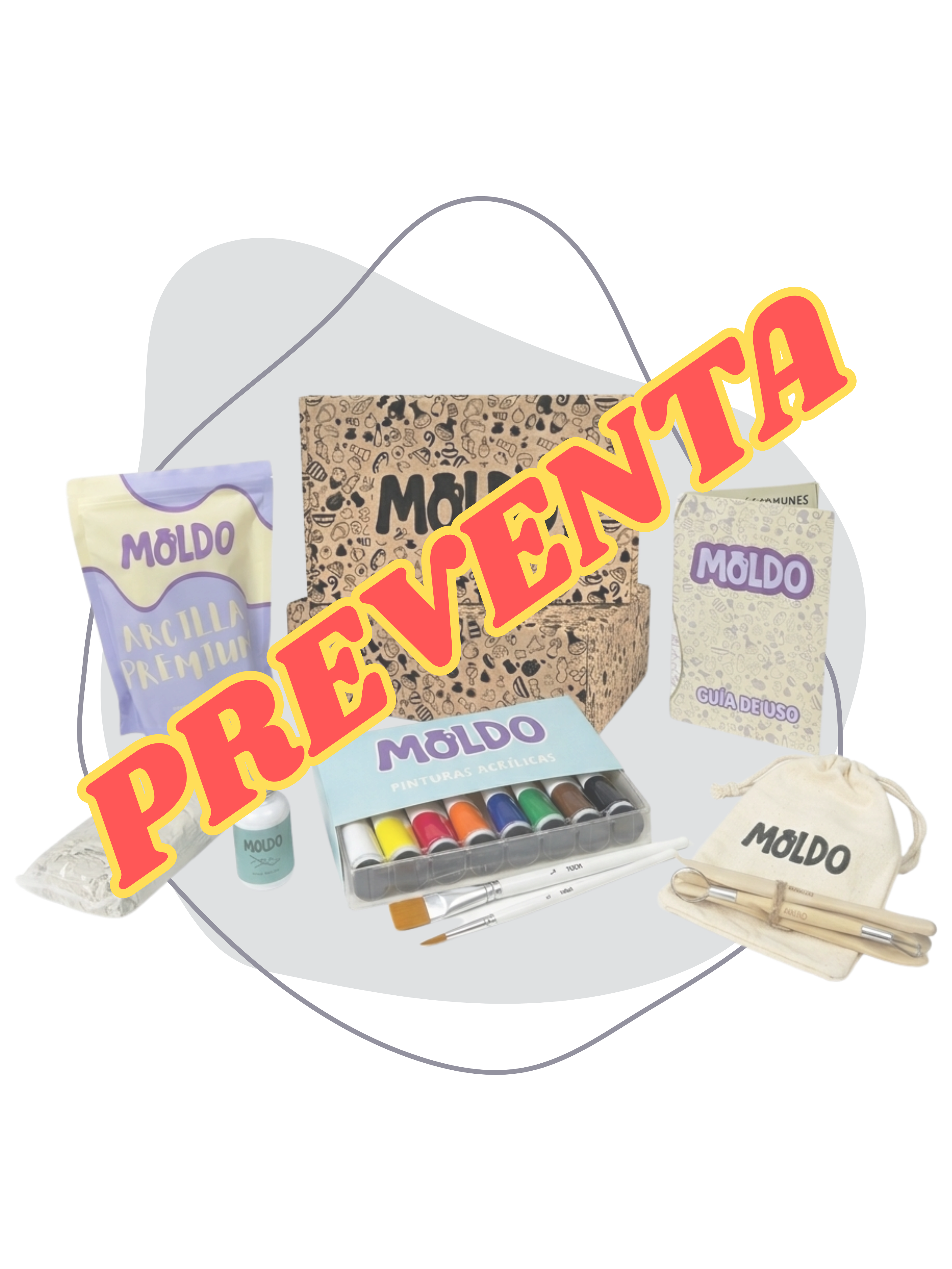 Kit Arcilla para una persona