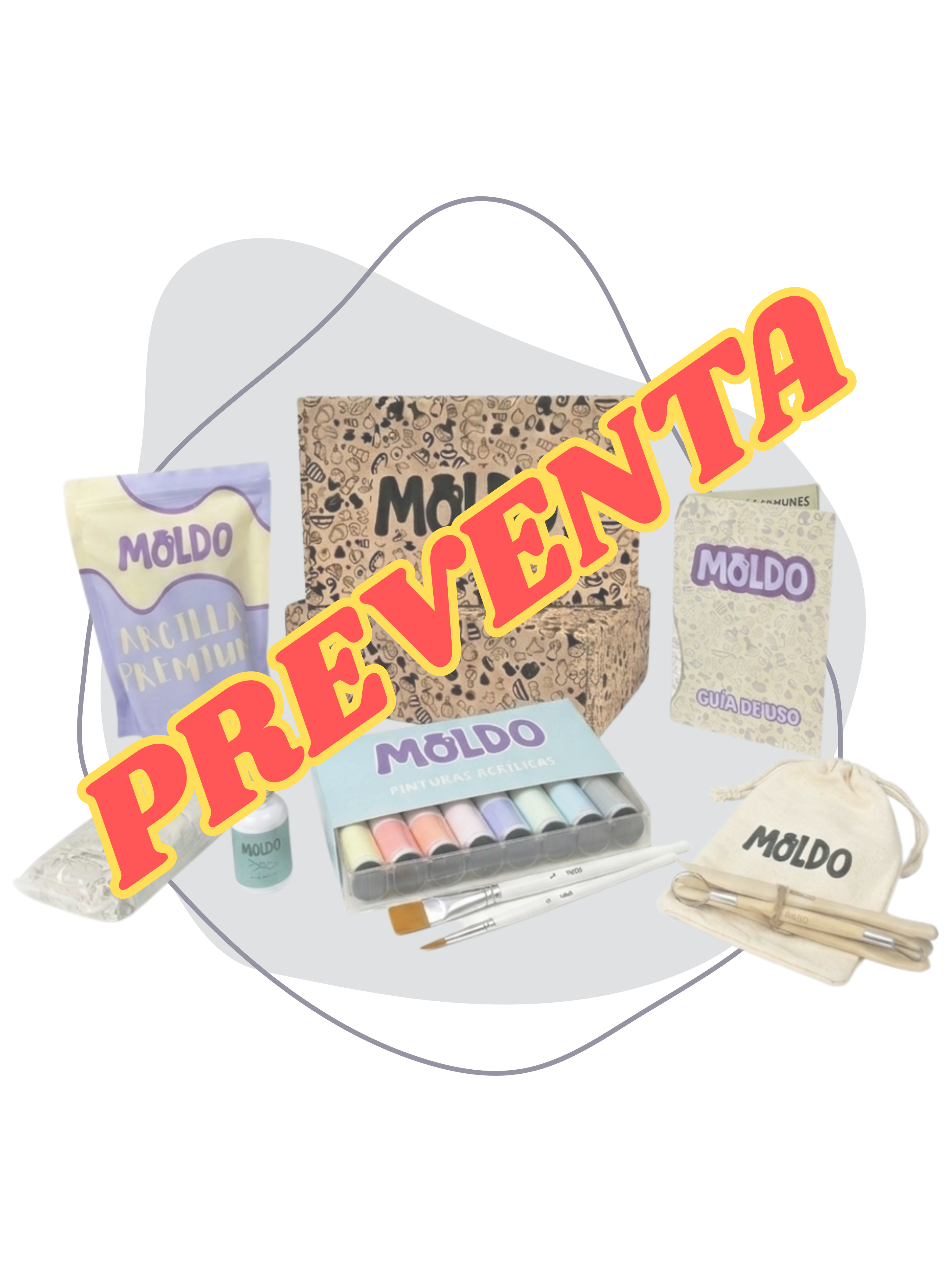 Kit Arcilla para una persona