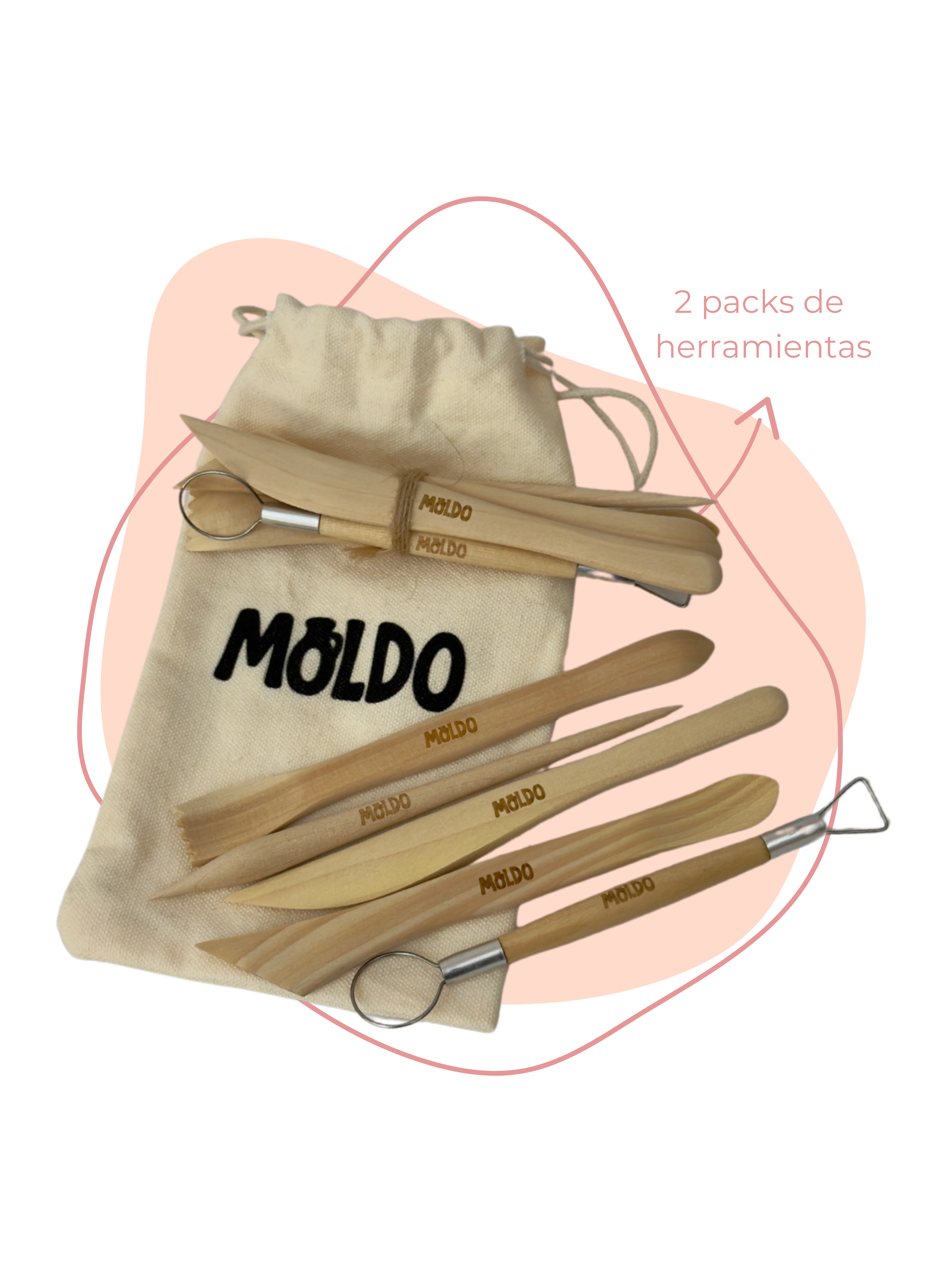 Kit Arcilla para dos personas