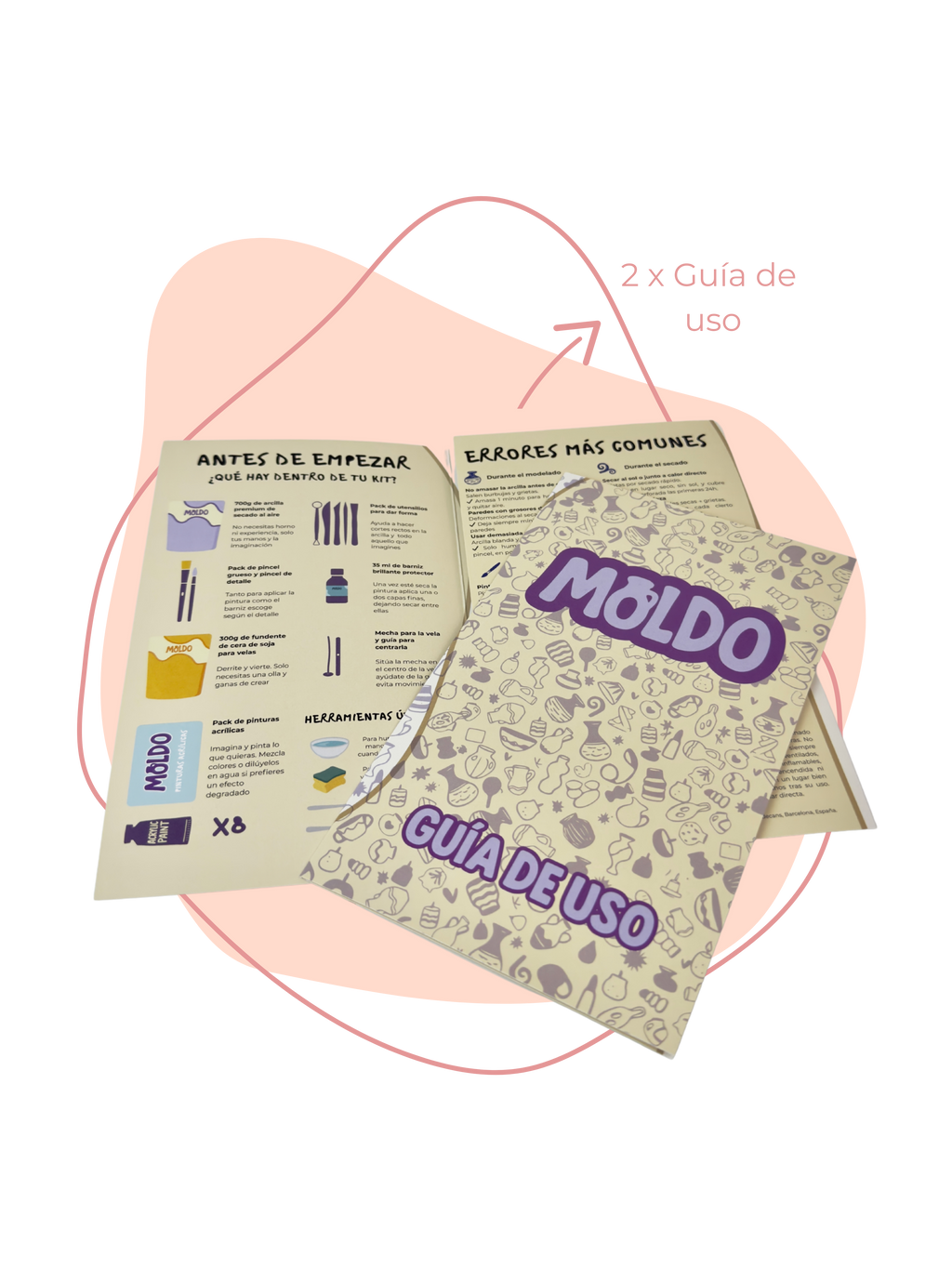 Kit Argila per a dues persones