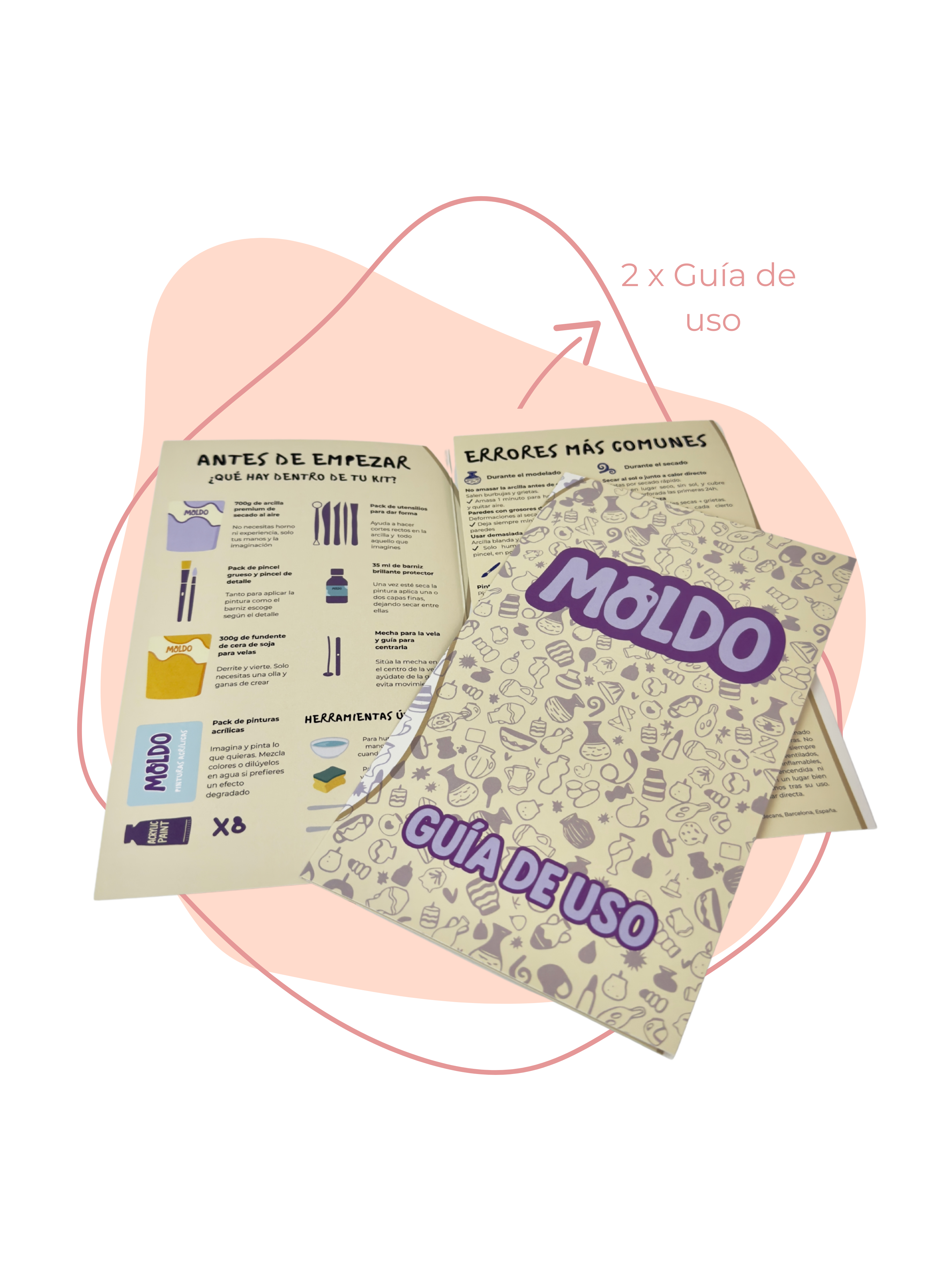 Kit Argila per a dues persones