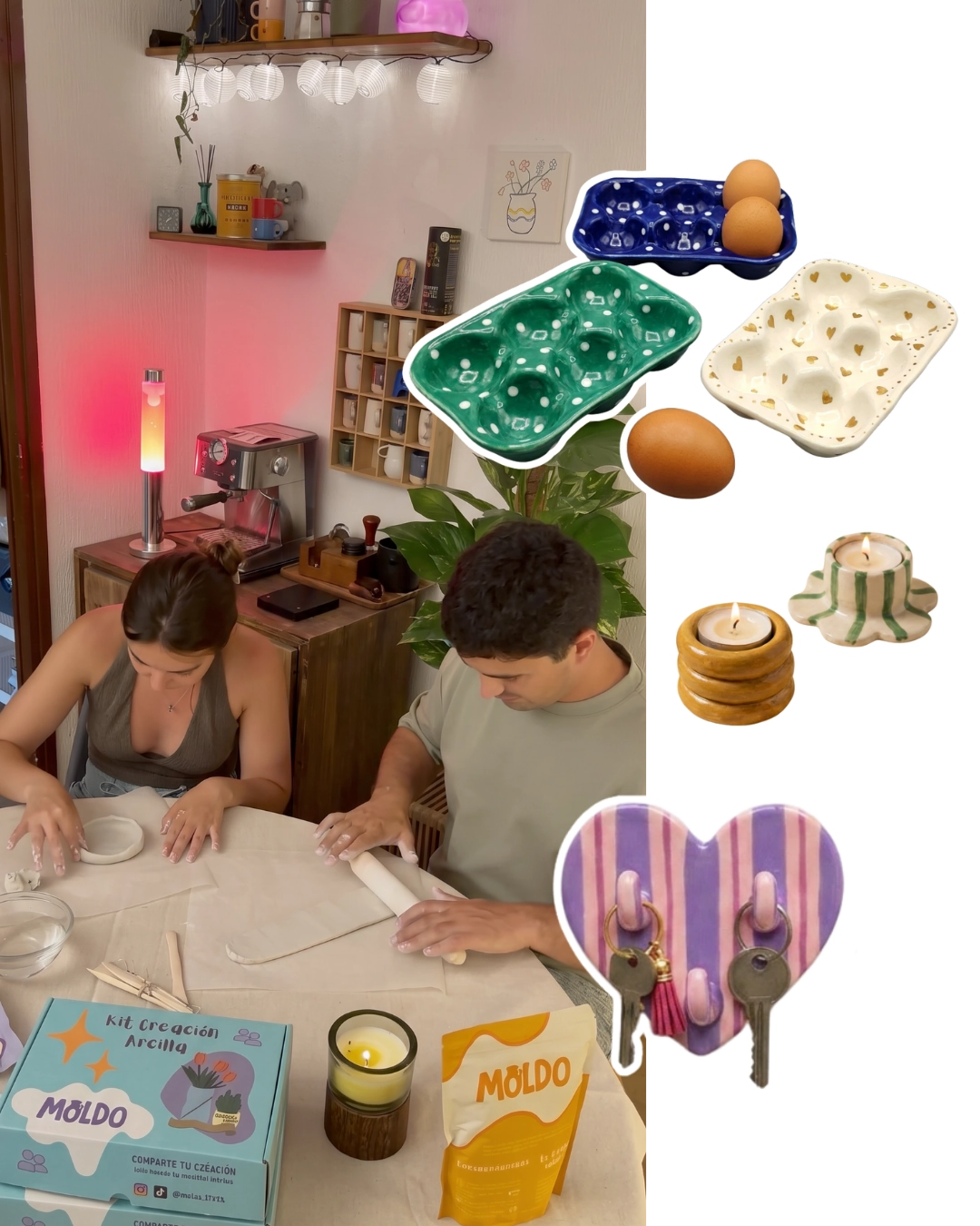 Kit Argila per a dues persones
