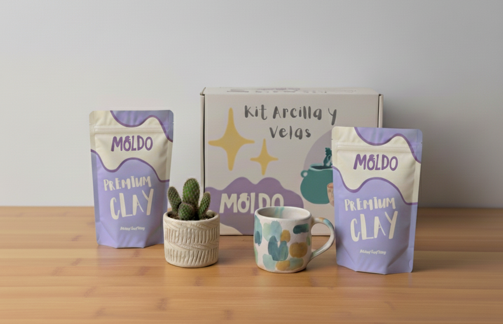 Kit Arcilla para dos personas